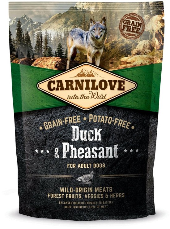 Carnilove Single-protein, e.g. duck or salmon